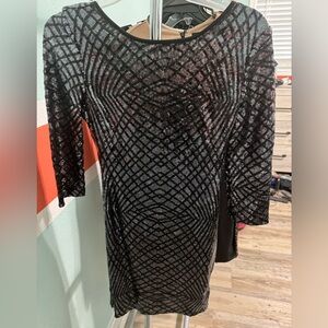 Midnight Doll 3/4 sleeve dress